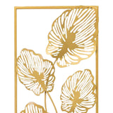 Maxbell Metal Wall Decor Sculpture Corridor Farmhouse Leaves Wall Art Line Drawing Turtle Leaf Right