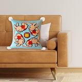 Maxbell Chinese New Year Rabbit Pillow Cover for Spring Festival Decoration Style F