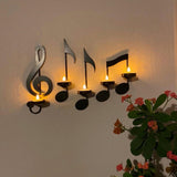 Maxbell 4 Pieces Candle Sconces Wall Candle Holder for Porch Living Room Ornament