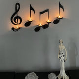 Maxbell 4 Pieces Candle Sconces Wall Candle Holder for Porch Living Room Ornament