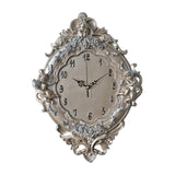 Maxbell European Decorative Wall Clock Hanging for Loft Bathroom Kitchen Island Home Rose Aureate