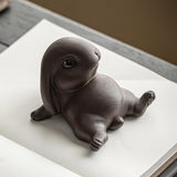 Maxbell Bunny Statue Animal Sculpture Decor Rabbit Figurine for Home Living Room Lie Down7cmx5cmx10cm