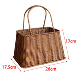 Maxbell Woven Flower Basket Sundries Organizer Multifunctional for Bedroom Wedding