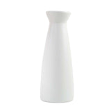Maxbell Minimalism Dried Flower Vase Ornament Flowers Pot for Table Bedroom Wedding 22cmx8.5cm White