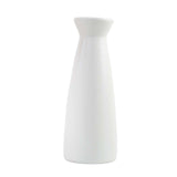 Maxbell Minimalism Dried Flower Vase Ornament Flowers Pot for Table Bedroom Wedding 22cmx8.5cm White