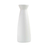 Maxbell Minimalism Dried Flower Vase Ornament Flowers Pot for Table Bedroom Wedding 22cmx8.5cm White