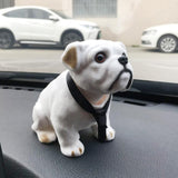 Maxbell Funny Nodding Dog Figurines Puppy Doll Accessories Auto Interior Statue