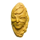 Maxbell Mini Wood Carving Figurine Auto Interior Decoration Art Craft Sculpture Style A