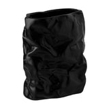 Maxbell Nordic Style Ceramic Flower Vase Modern Art for Home Desktop Decoration Black 17.5cmx20.5cm
