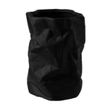 Maxbell Nordic Style Ceramic Flower Vase Modern Art for Home Desktop Decoration Black 16cmx22.5cm