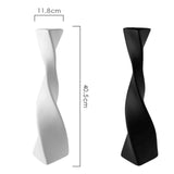 Maxbell Flower Vase Floral Arrangement Decorative for Office Wedding Bookshelf Black