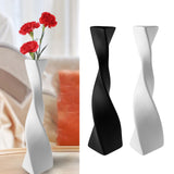 Maxbell Flower Vase Floral Arrangement Decorative for Office Wedding Bookshelf Black