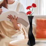Maxbell Flower Vase Floral Arrangement Decorative for Office Wedding Bookshelf Black