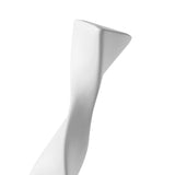 Maxbell Flower Vase Floral Arrangement Decorative for Office Wedding Bookshelf White