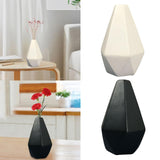 Maxbell Flower Vase Decorative Porcelain Vase for Table Centerpieces Bar Anniversary White