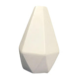 Maxbell Flower Vase Decorative Porcelain Vase for Table Centerpieces Bar Anniversary White