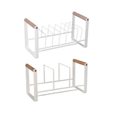 Maxbell Drying Rack Rustproof Drain Shelf Storage Holder Stand Compact Organizer pot rack