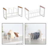 Maxbell Drying Rack Rustproof Drain Shelf Storage Holder Stand Compact Organizer pot rack