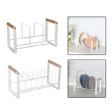 Maxbell Drying Rack Rustproof Drain Shelf Storage Holder Stand Compact Organizer pot rack