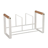 Maxbell Drying Rack Rustproof Drain Shelf Storage Holder Stand Compact Organizer pot rack