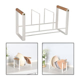 Maxbell Drying Rack Rustproof Drain Shelf Storage Holder Stand Compact Organizer pot rack