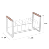 Maxbell Drying Rack Rustproof Drain Shelf Storage Holder Stand Compact Organizer dish rack