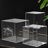 Maxbell Decorative Transparent Piggy Bank for Office Birthday Gift Home Decoration 12cmx12cmx12cm