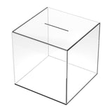 Maxbell Decorative Transparent Piggy Bank for Office Birthday Gift Home Decoration 12cmx12cmx12cm