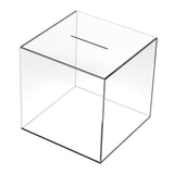 Maxbell Decorative Transparent Piggy Bank for Office Birthday Gift Home Decoration 12cmx12cmx12cm