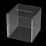 Maxbell Decorative Transparent Piggy Bank for Office Birthday Gift Home Decoration 15cmx15cmx15cm