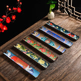 Maxbell Ceramic Incense Burner Craft Stick Incense Holder for SPA Wedding Holidays Carp