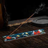 Maxbell Ceramic Incense Burner Craft Stick Incense Holder for SPA Wedding Holidays Carp