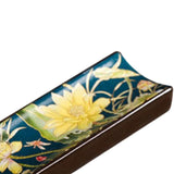 Maxbell Ceramic Incense Burner Craft Stick Incense Holder for SPA Wedding Holidays Lotus