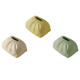 Maxbell Elegant Tissue Box Cover Holder Decoration Crafts Case Coffee Wide Mouth Beige