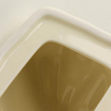 Maxbell Elegant Tissue Box Cover Holder Decoration Crafts Case Coffee Wide Mouth Beige