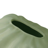 Maxbell Elegant Tissue Box Cover Holder Decoration Crafts Case Coffee Wide Mouth Green