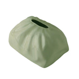 Maxbell Elegant Tissue Box Cover Holder Decoration Crafts Case Coffee Wide Mouth Green