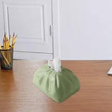 Maxbell Elegant Tissue Box Cover Holder Decoration Crafts Case Coffee Wide Mouth Green