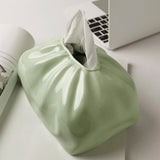 Maxbell Elegant Tissue Box Cover Holder Decoration Crafts Case Coffee Wide Mouth Green