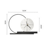 Maxbell Acrylic Wall Clock Hanging Collection Decors for Office Living Room Bedroom Style A
