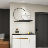Maxbell Acrylic Wall Clock Hanging Collection Decors for Office Living Room Bedroom Style A