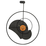 Maxbell Acrylic Wall Clock Hanging Collection Decors for Office Living Room Bedroom Style D