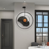 Maxbell Acrylic Wall Clock Hanging Collection Decors for Office Living Room Bedroom Style D