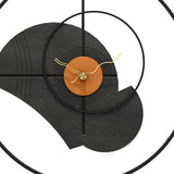 Maxbell Acrylic Wall Clock Hanging Collection Decors for Office Living Room Bedroom Style D