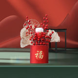 Maxbell Flower Basket Ornament Table Centerpiece Flower Arrangement for Hotel Decor style A