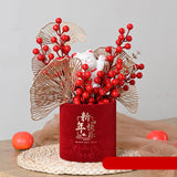 Maxbell Flower Basket Ornament Table Centerpiece Flower Arrangement for Hotel Decor style D