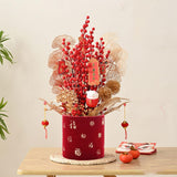 Maxbell Flower Vase Flowerpot Organizer Flowers Holder for Porch Dining Room Desk StyleA
