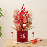 Maxbell Flower Vase Flowerpot Organizer Flowers Holder for Porch Dining Room Desk StyleC