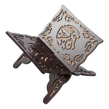 Maxbell Wooden Book Stand Reading Bookshelf Decorative for Gift Sitting Room Cafe Black