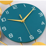 Maxbell Modern Hanging Clocks Battery Operated Non Ticking Wall Clock for Home